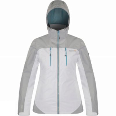 Regatta Womens Calderdale II Jacket White/Light Steel Regatta Womens Calderdale II Jacket White/Light Steel
